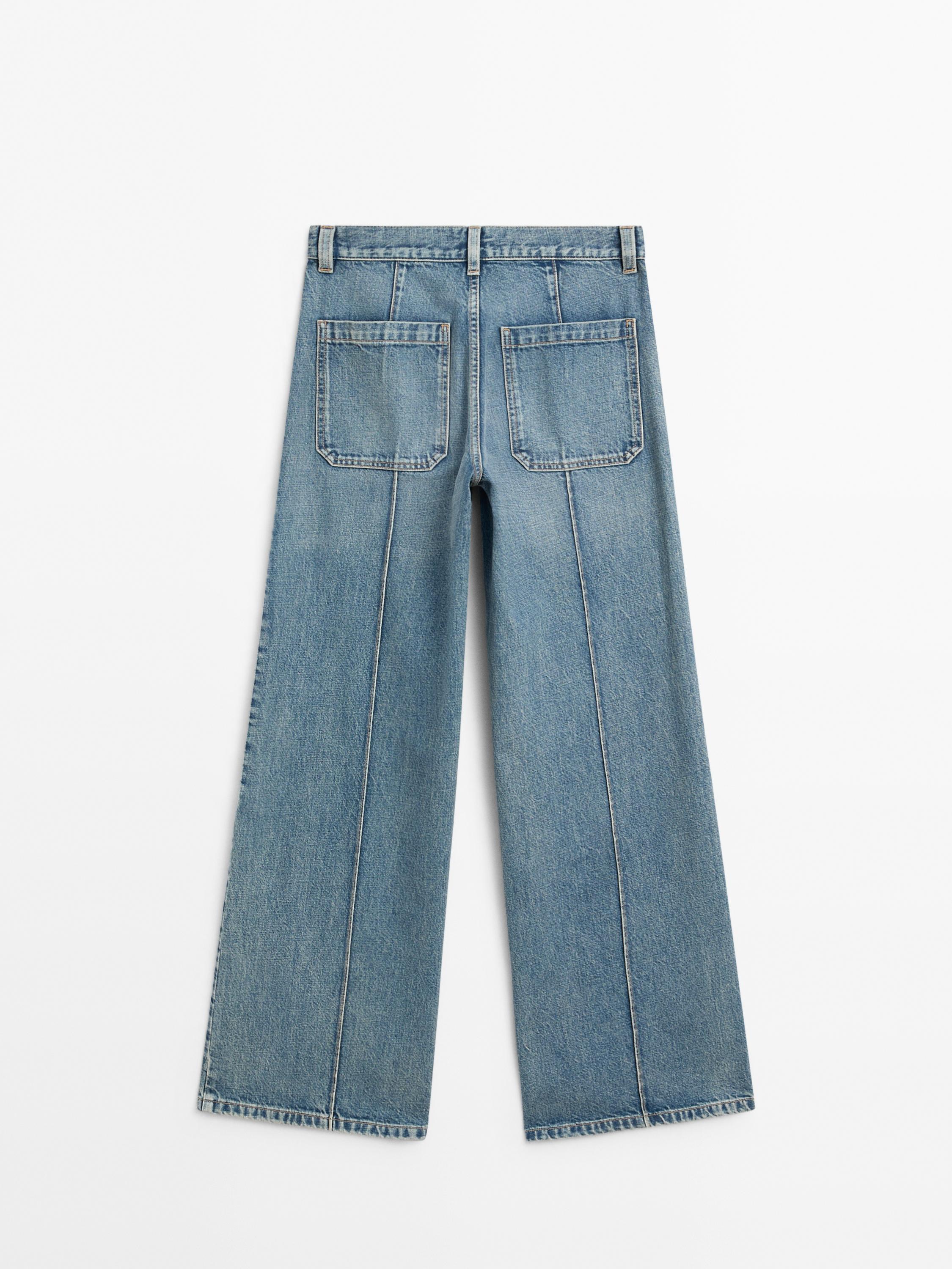 Jean large mid-rise