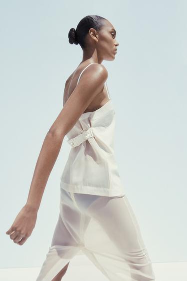 ORGANZA MIX TOP - Ice by Zara - Image 2