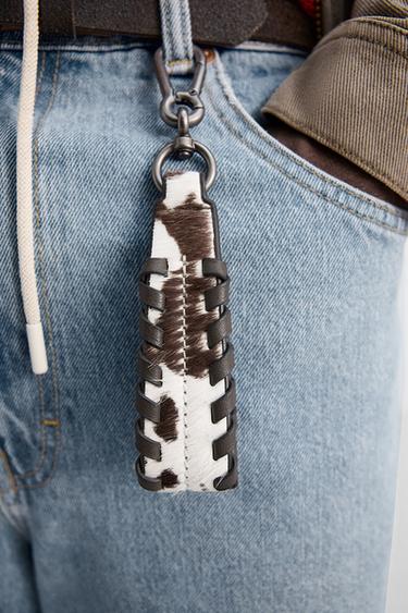 PORTE-CLÉS EN CUIR - Multicolore de Zara - Image 2