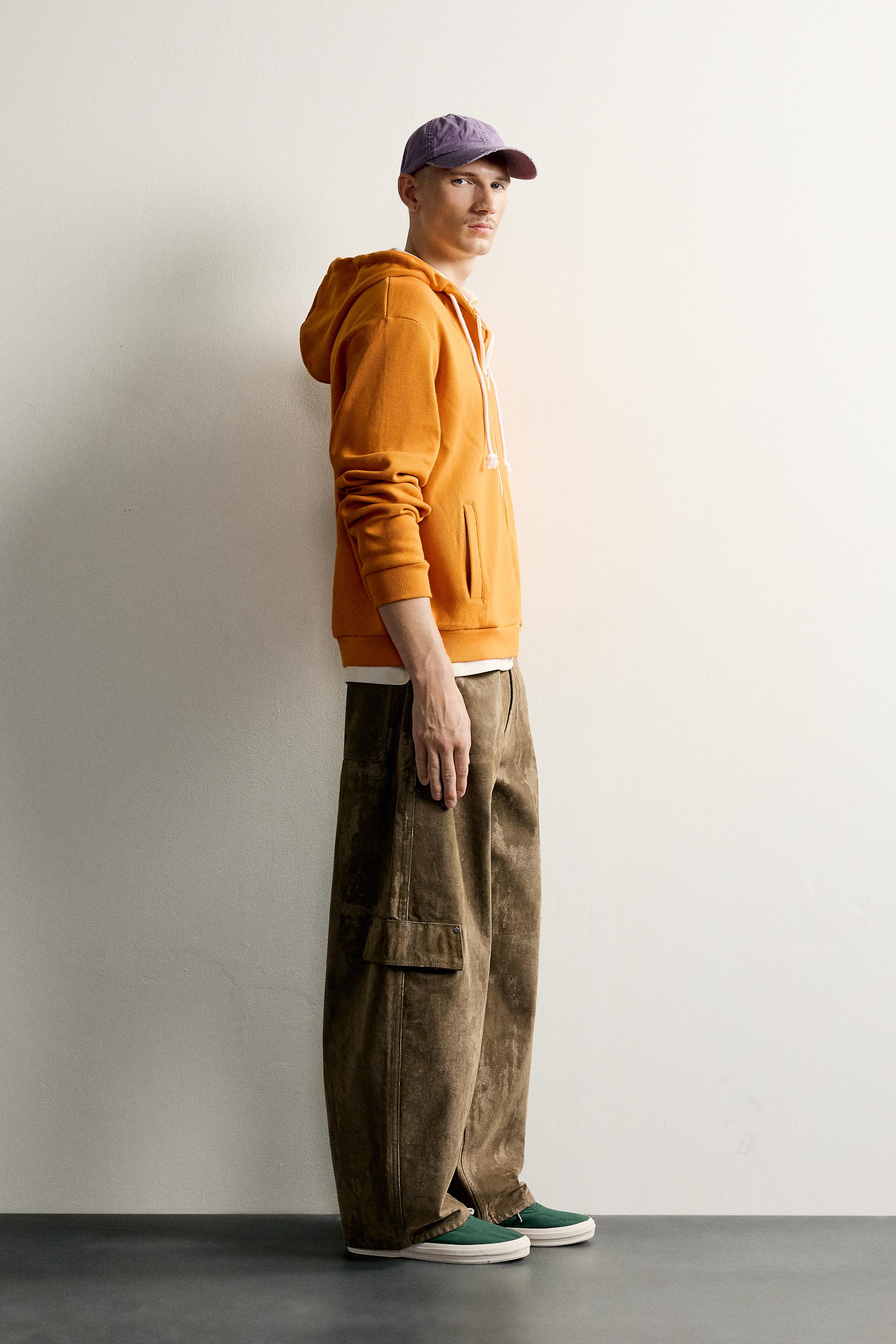 PANTALON CARGO BALLOON FIT FLOCAGE