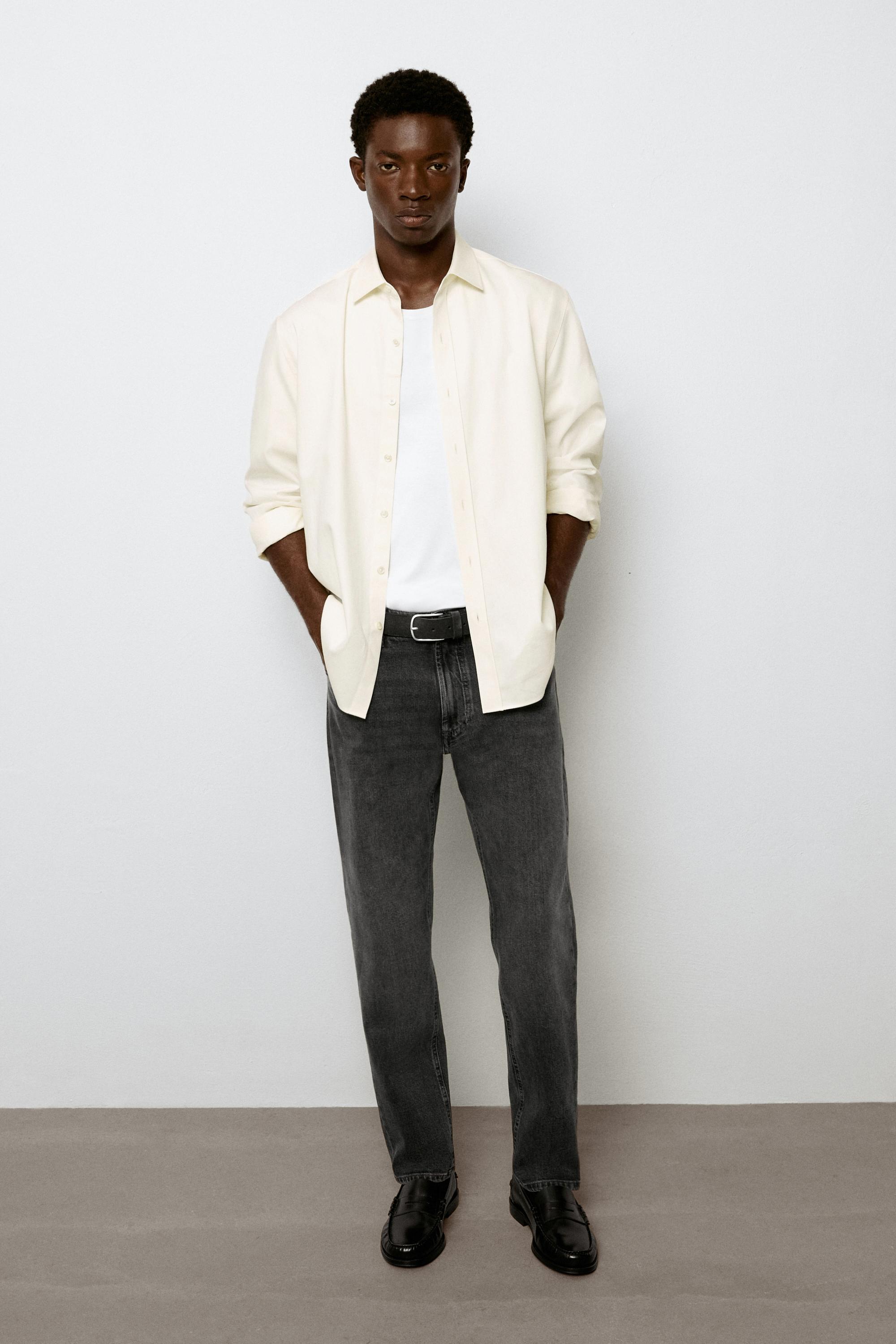 Slim fit jeans — Gray