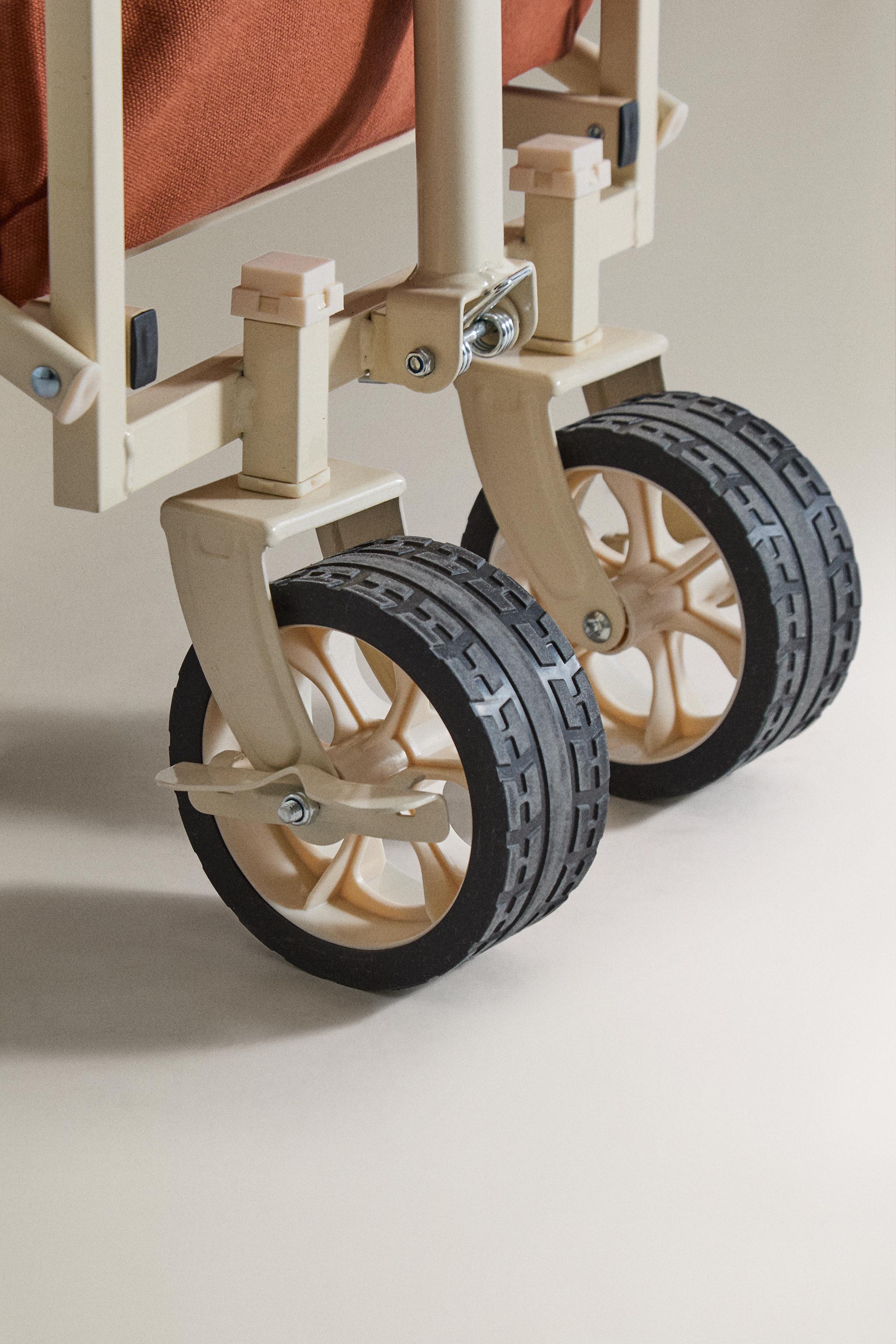 FOLDABLE COTTON BEACH CART