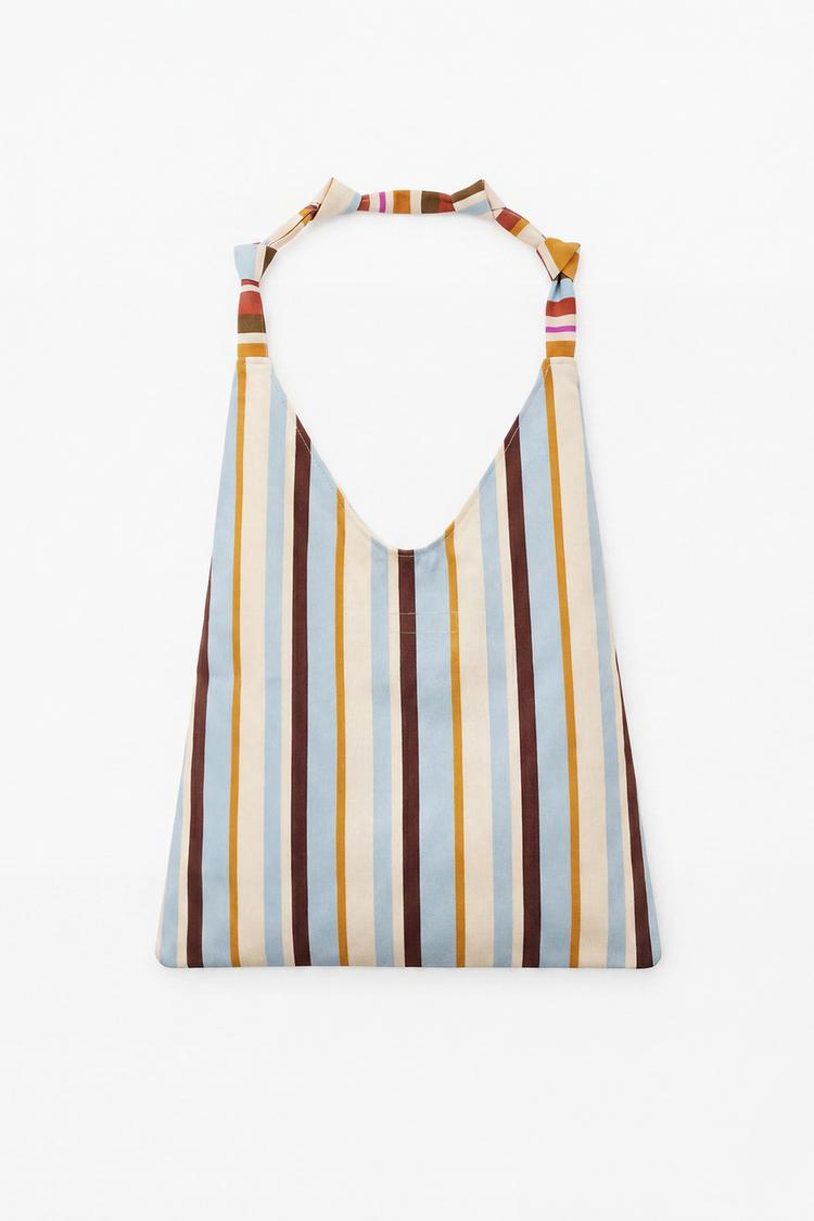BOLSA DE LONA A RAYAS 4