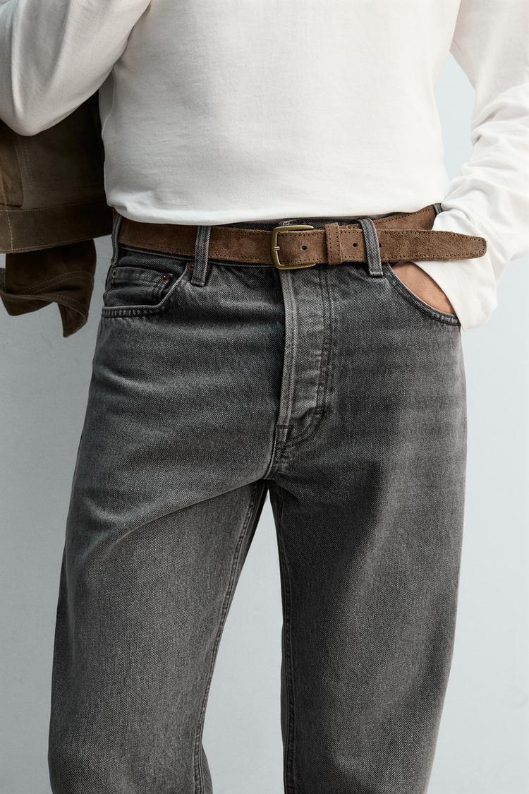 ZARA STRAIGHT BOOTCUT FIT JEANS