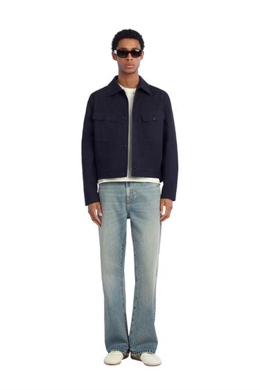 FLARE FIT JEANS - Mid-blue by Zara - Image 0