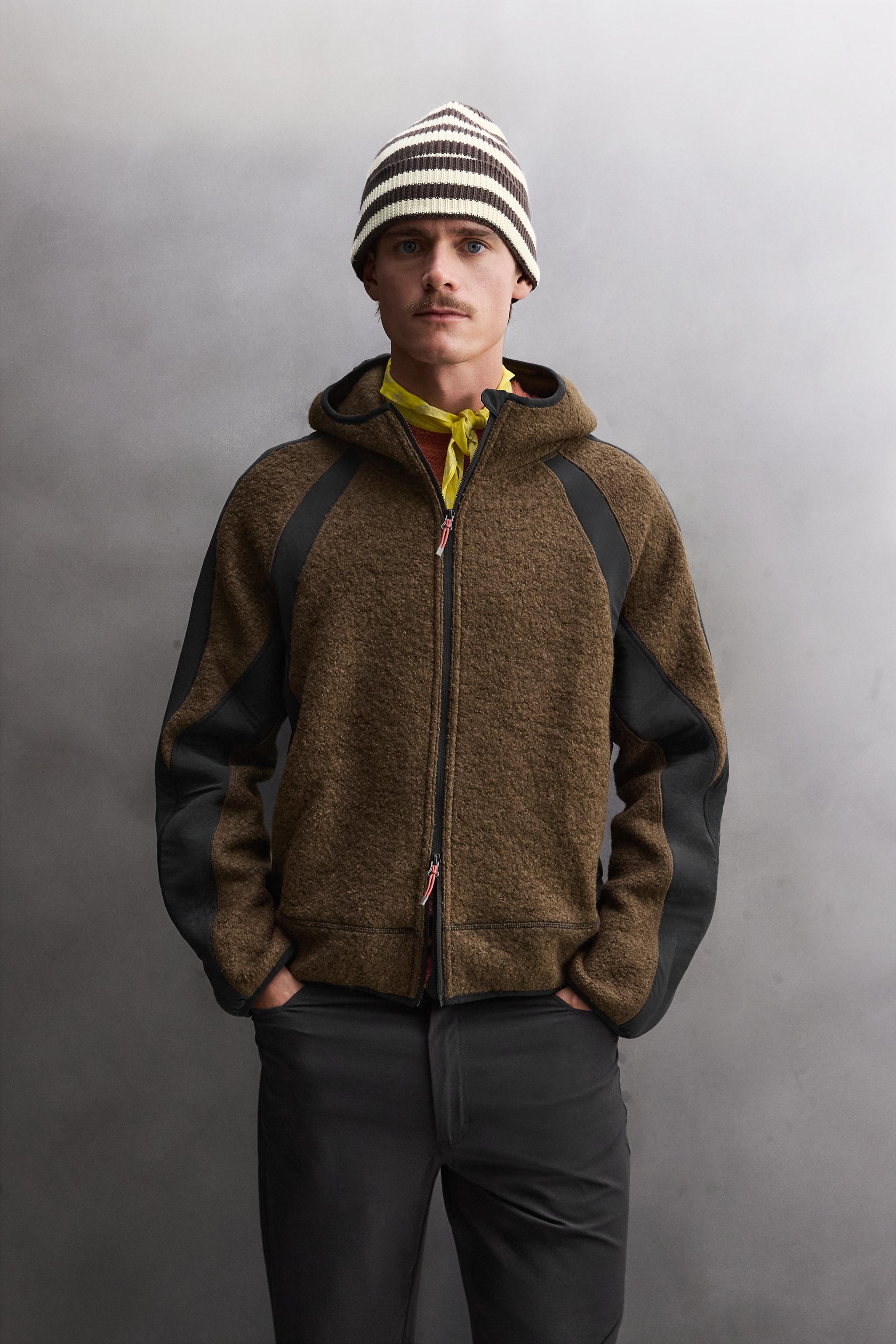 VESTE POLAIRE COMBINÉE COLOR BLOCK