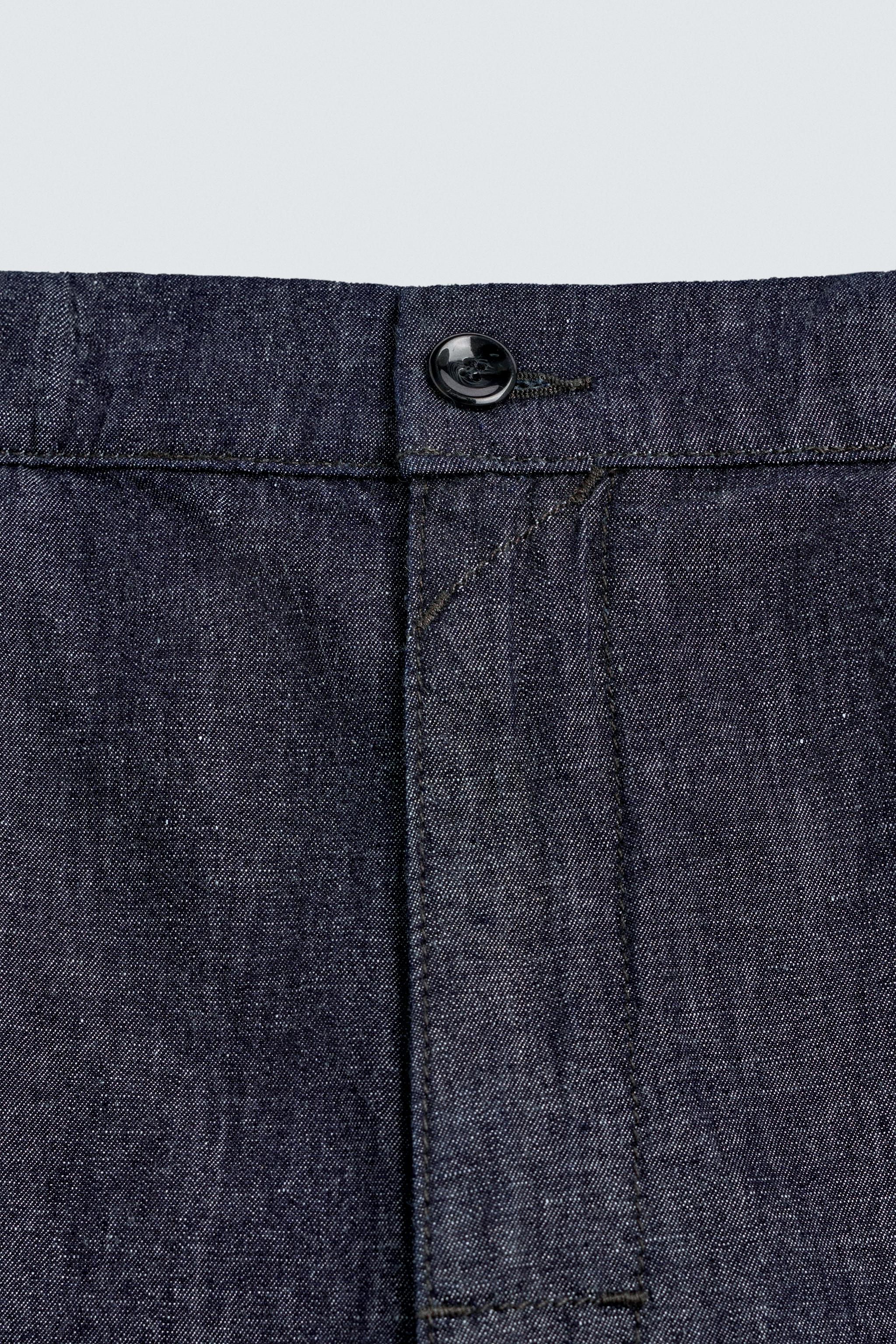 LIGHTWEIGHT DENIM SHORTS