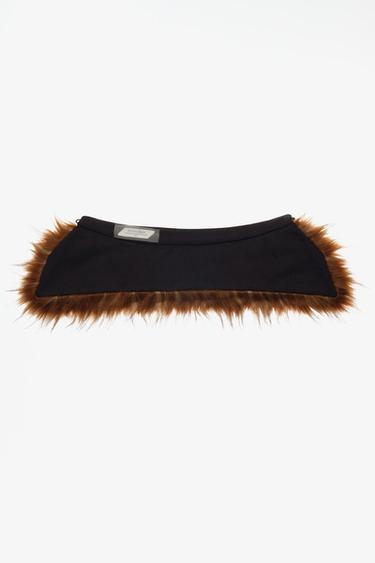LIMITED EDITION FAUX FUR COLLAR — Brown 2