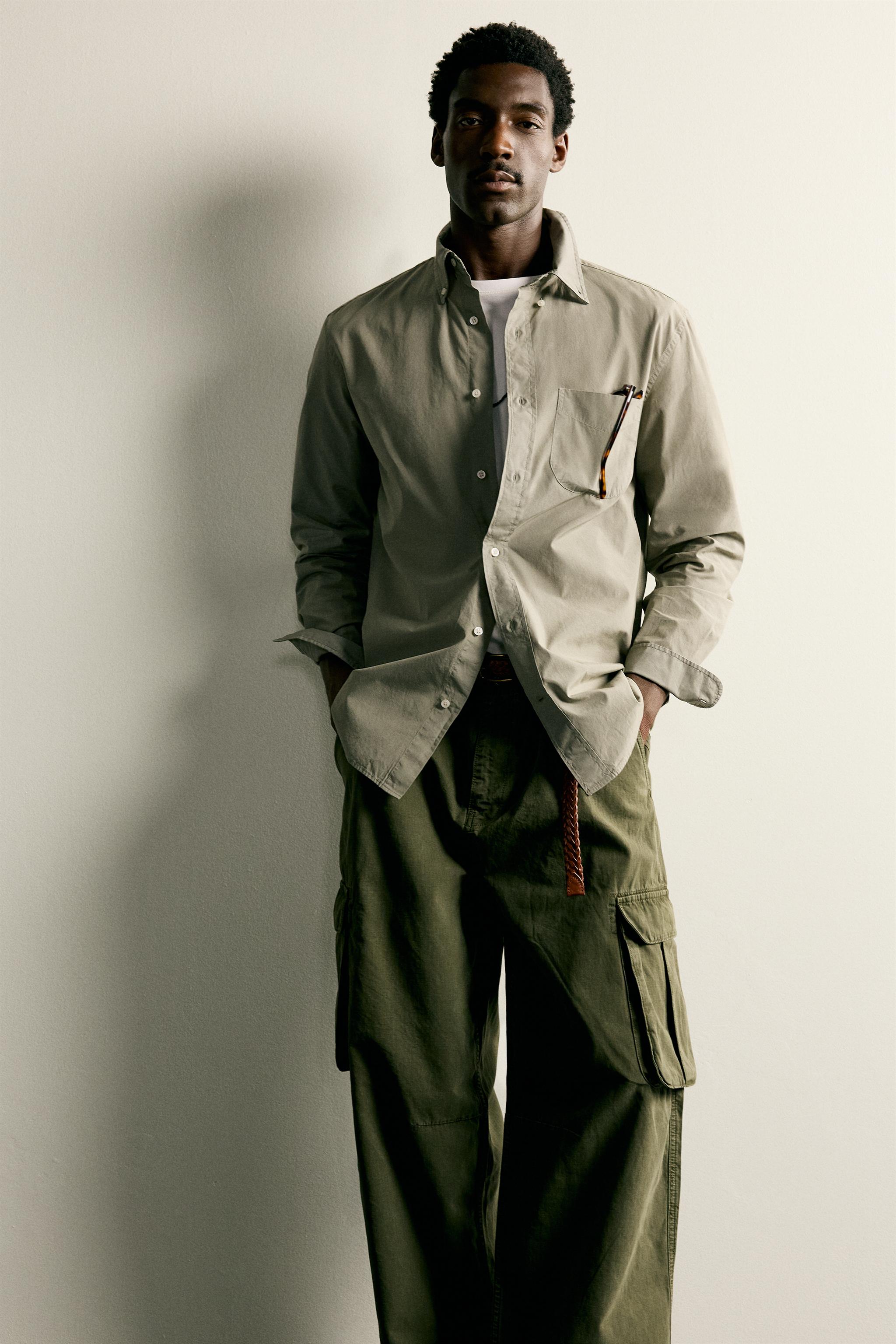 COTTON REGULAR FIT SHIRT