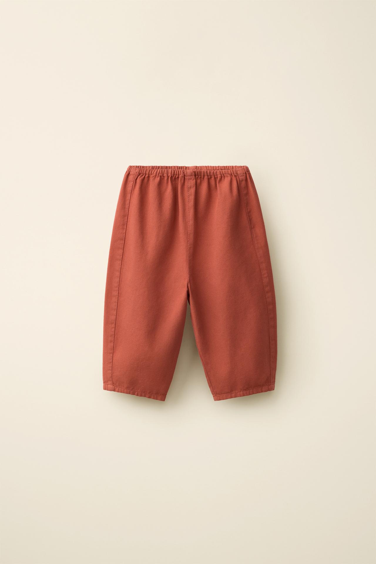CANVAS PANTS CREATED BY CARAMEL LONDON X ZARA — Orange