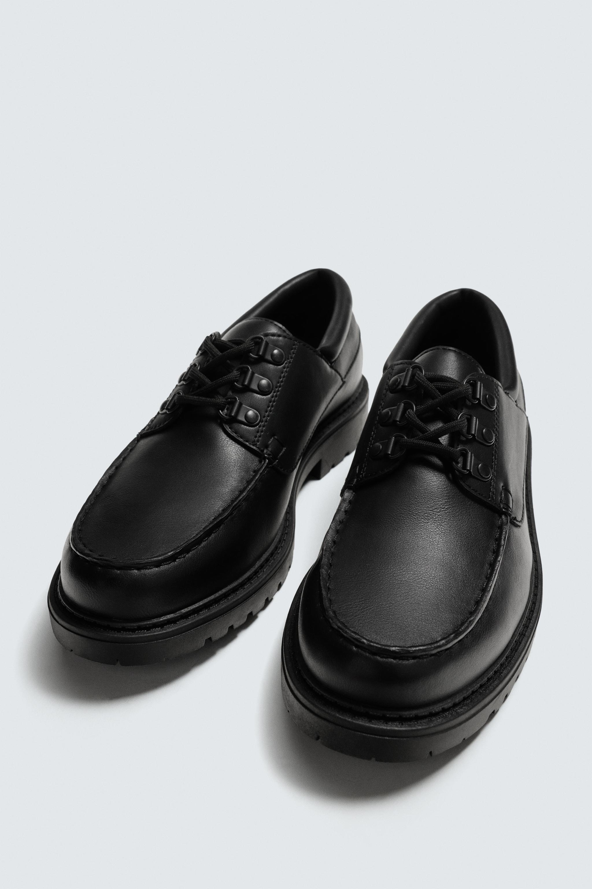 デッキシューズ - ブラック | ZARA Japan / 日本