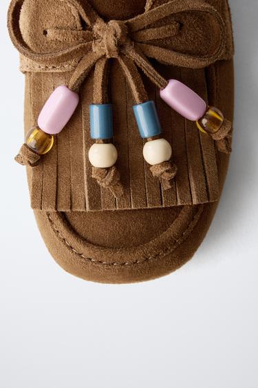 BEADED LOAFERS - Brown by Zara - Image 6
