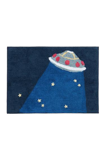 CHILDREN'S SPACESHIP BATH MAT - Cream by Zara