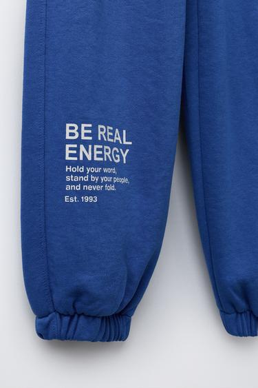 GRAFFITI JOGGERS - Blue by Zara - Image 3