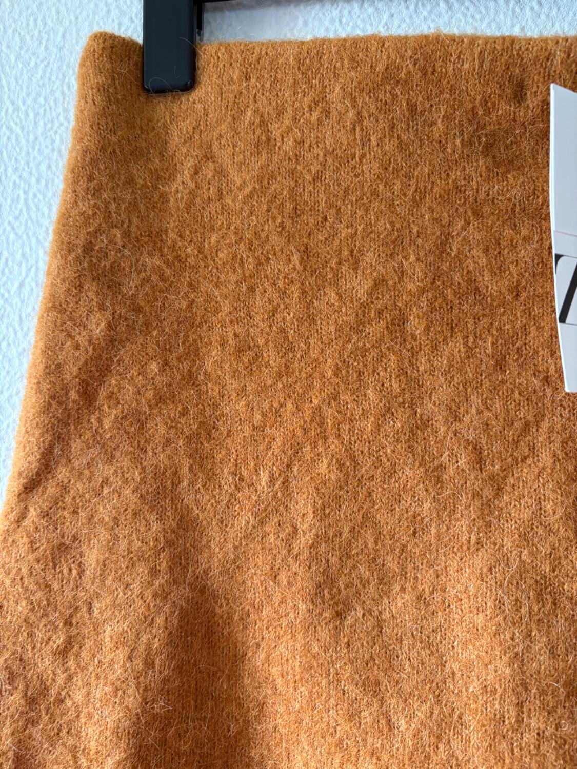 ALPACA AND WOOL MINI SKIRT - Image 3