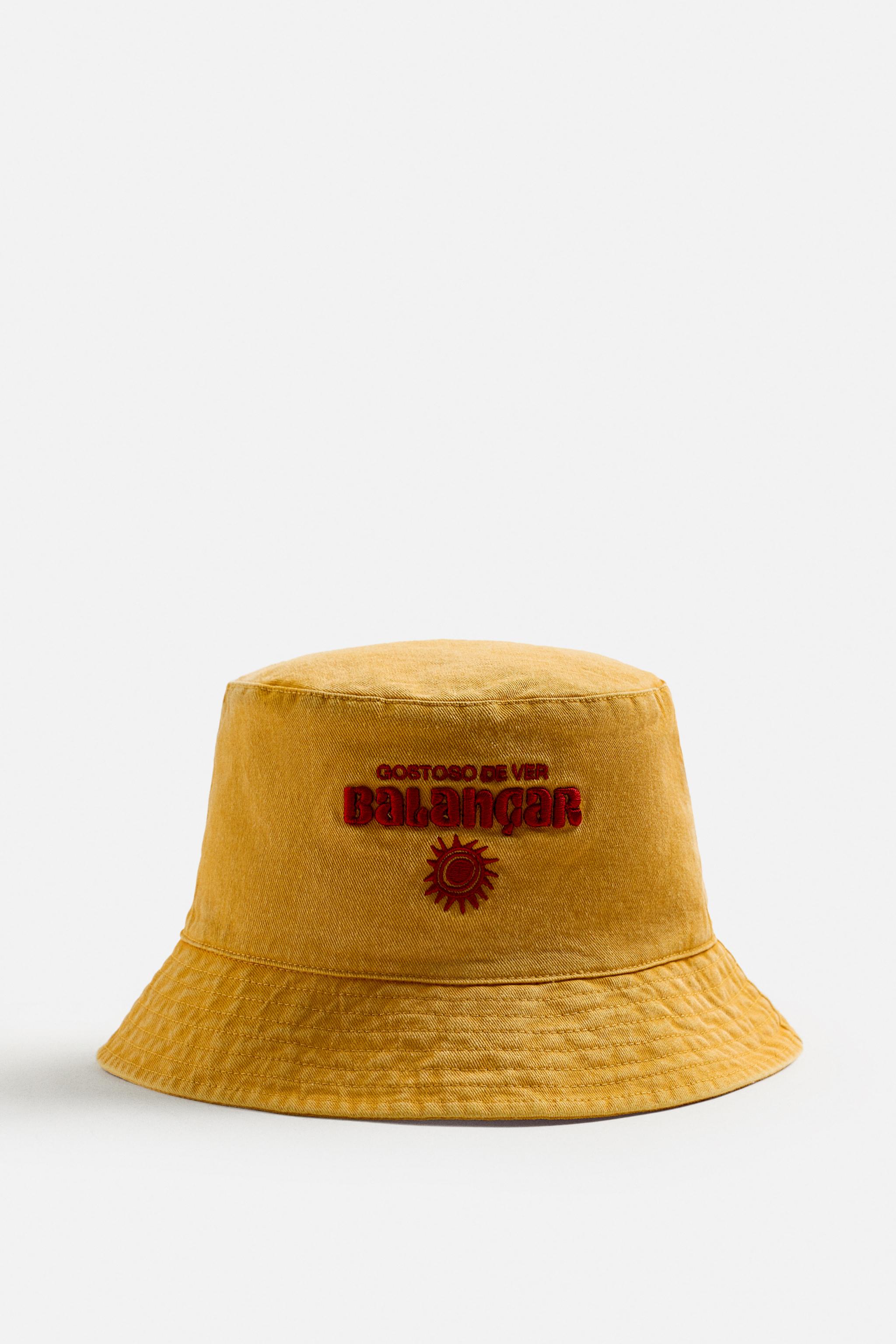 CHAPEAU BOB BRODÉ CONTRASTE
