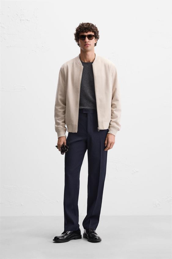 スエードジャケット | メンズ | ZARA 日本