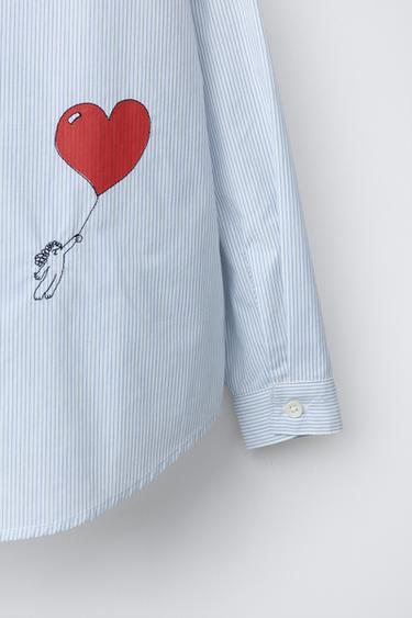 ORFAYO STRIPED OXFORD SHIRT © - Stripes by Zara - Image 3