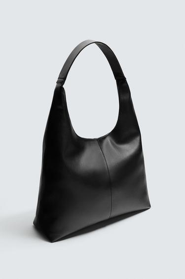 PLAIN TOTE BAG - Black by Zara - Image 1