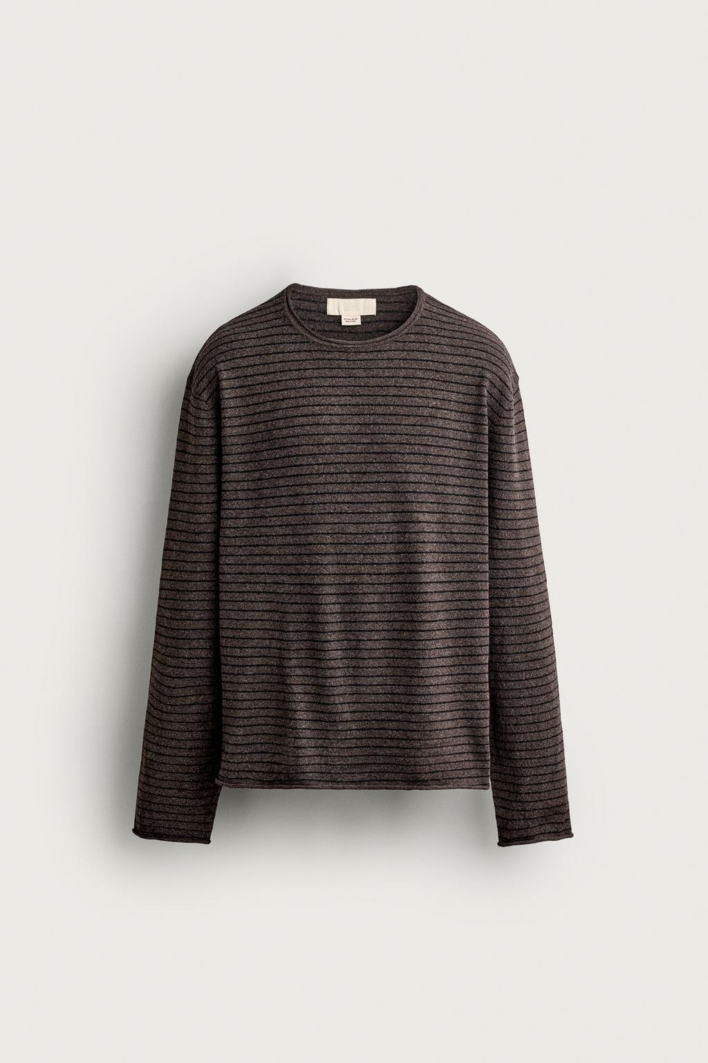 STRIPED RELAXED FIT JUMPER