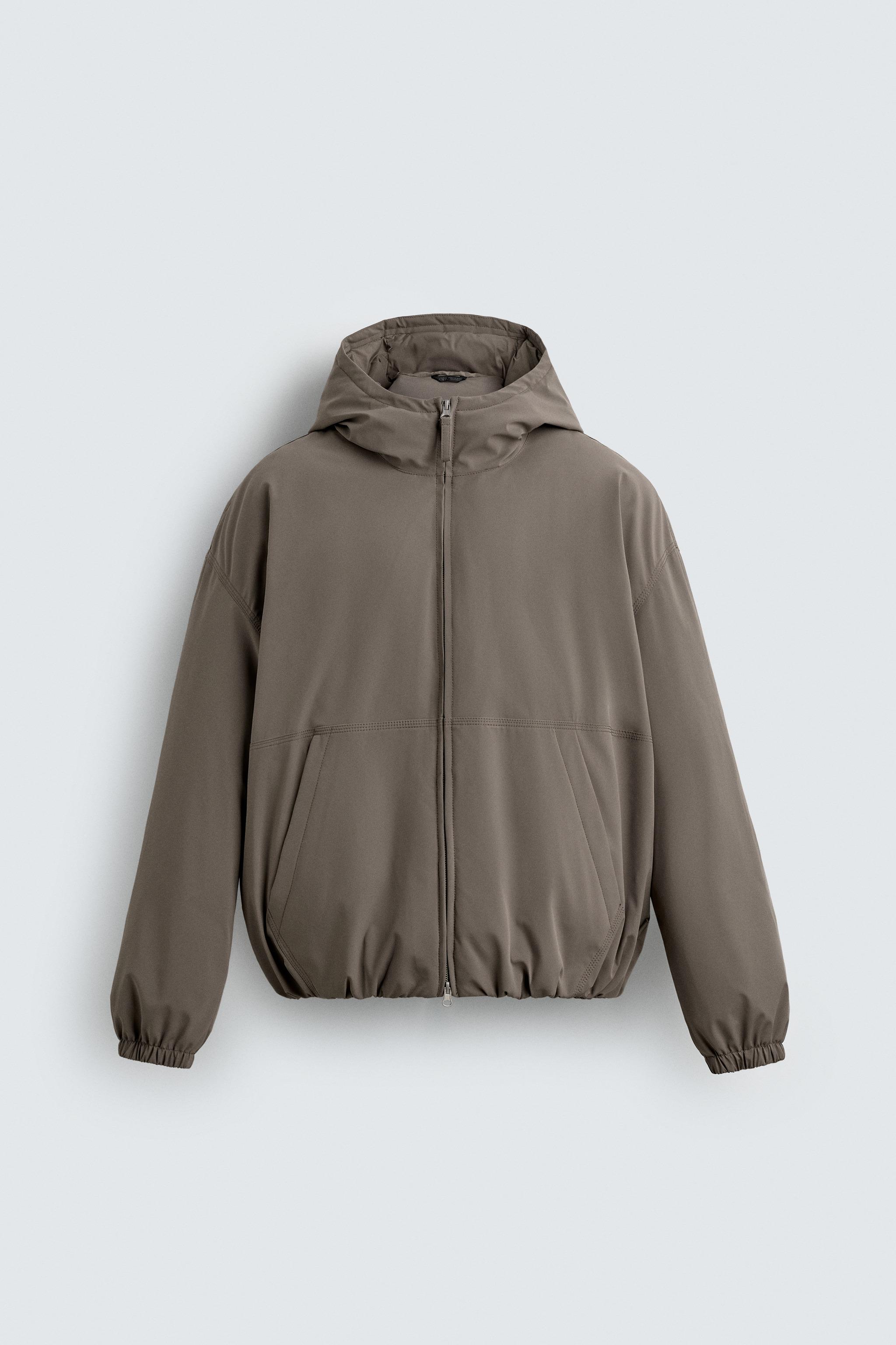 TECHNICAL PUFFER JACKET - Mink | ZARA United States