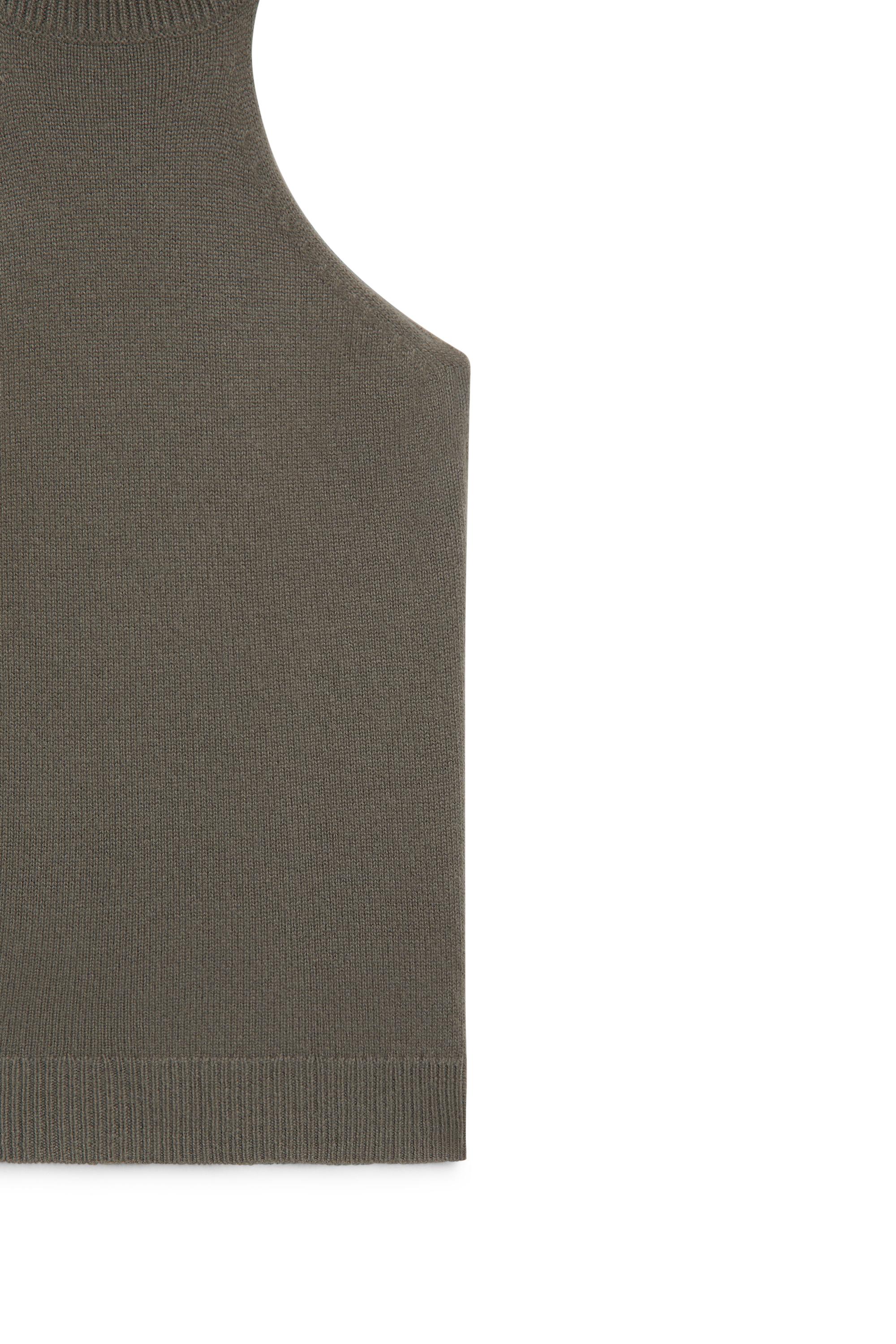 100% Cashmere Halter Knit Top - LIMITED EDITION