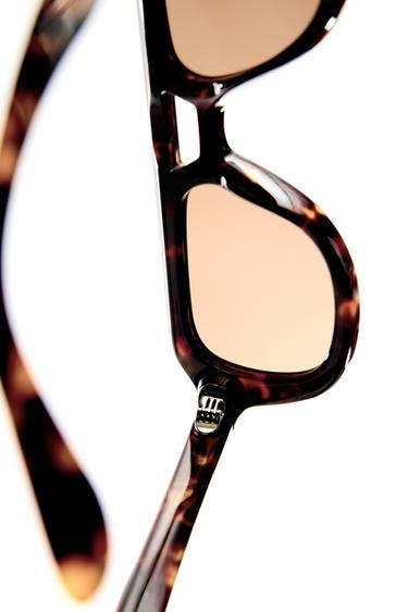 OVAL SUNGLASSES - Brown by Zara