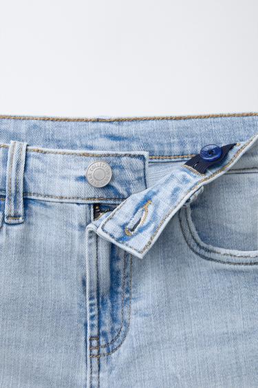 BERMUDA EN DENIM STRAIGHT - Bleu de Zara - Image 2