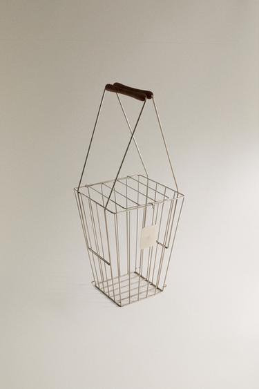 DOUBLE-USE TENNIS BALL BASKET - Grey by Zara - Image 1