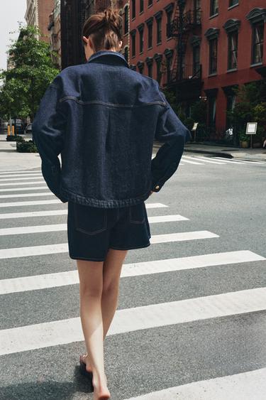 VESTE EN JEAN Z1975 - Bleu de Zara - Image 2