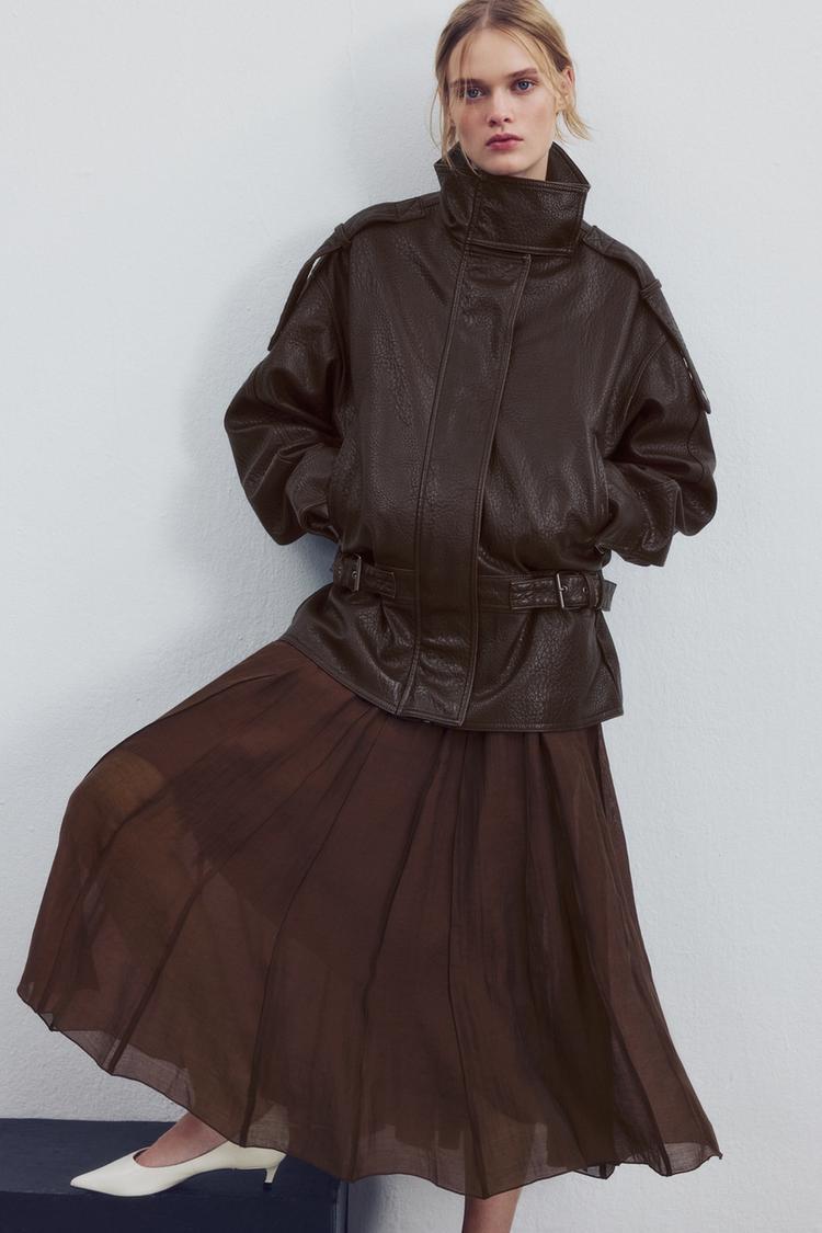 ZW COLLECTION FLOWING COMBINED SKIRT