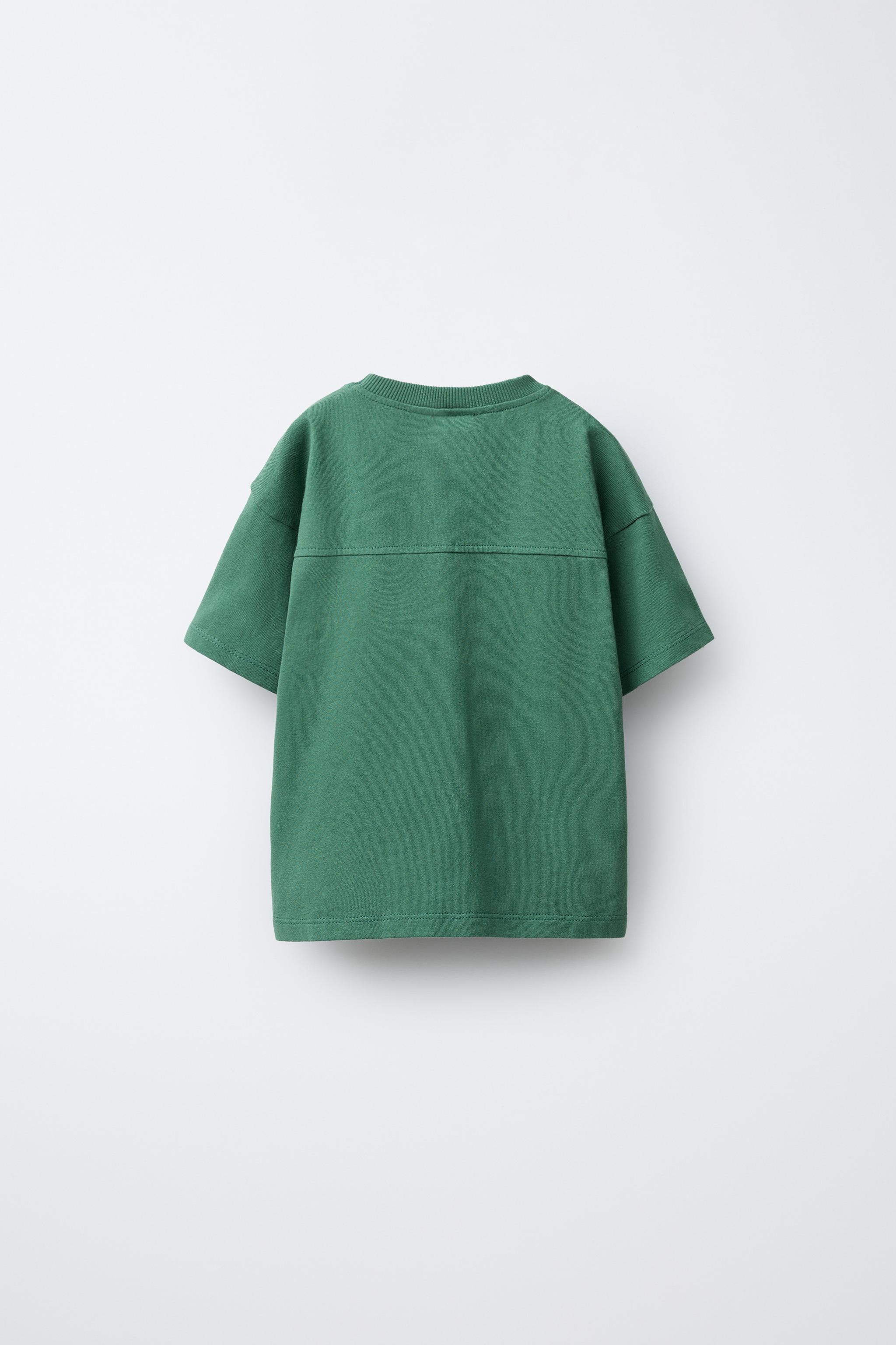 EMBROIDERED BEAR T-SHIRT