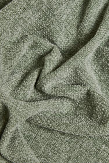 CHENILLE THROW - Blue green by Zara