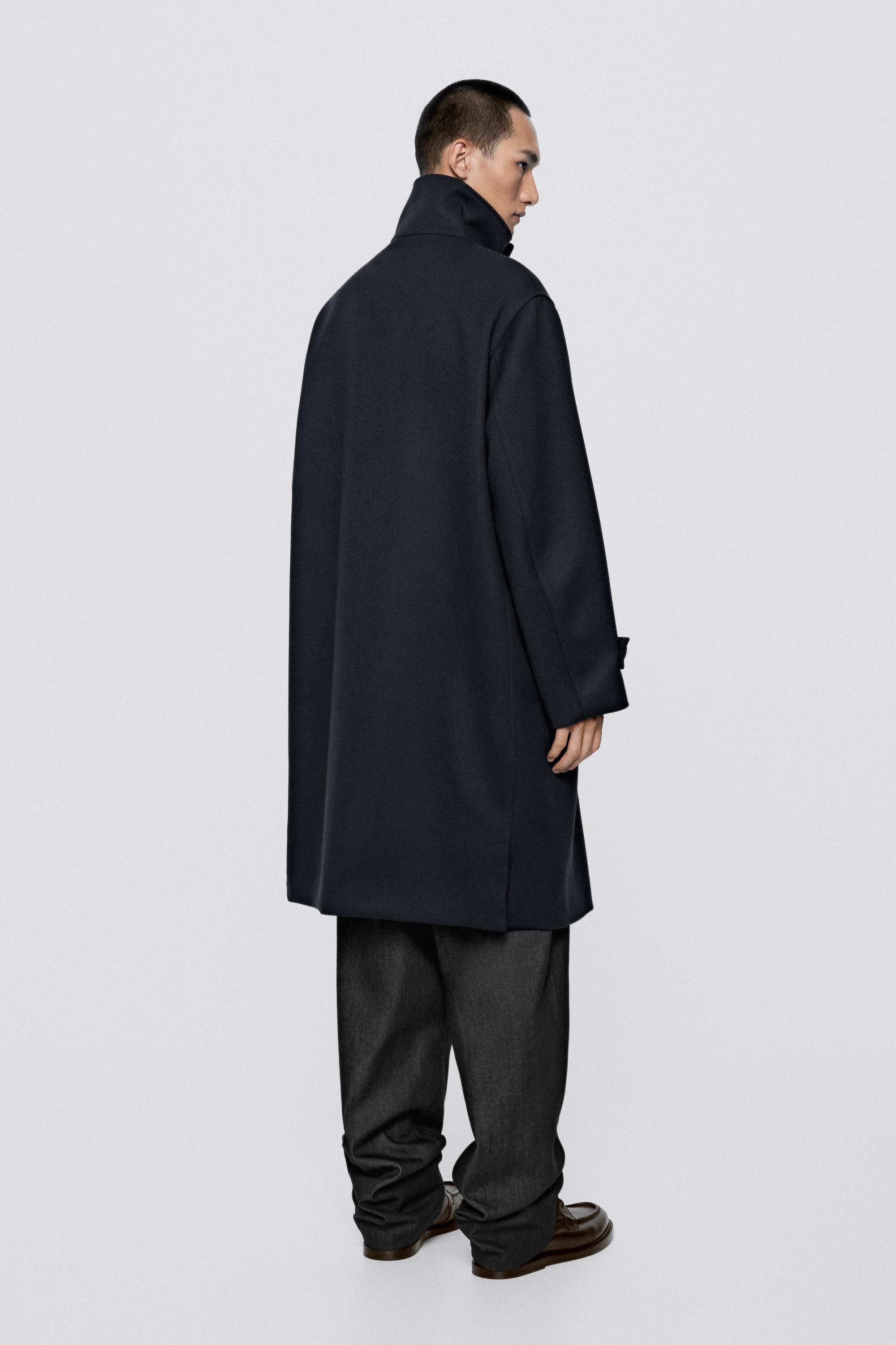 Manteau mi-long détails brandebourg - LIMITED EDITION