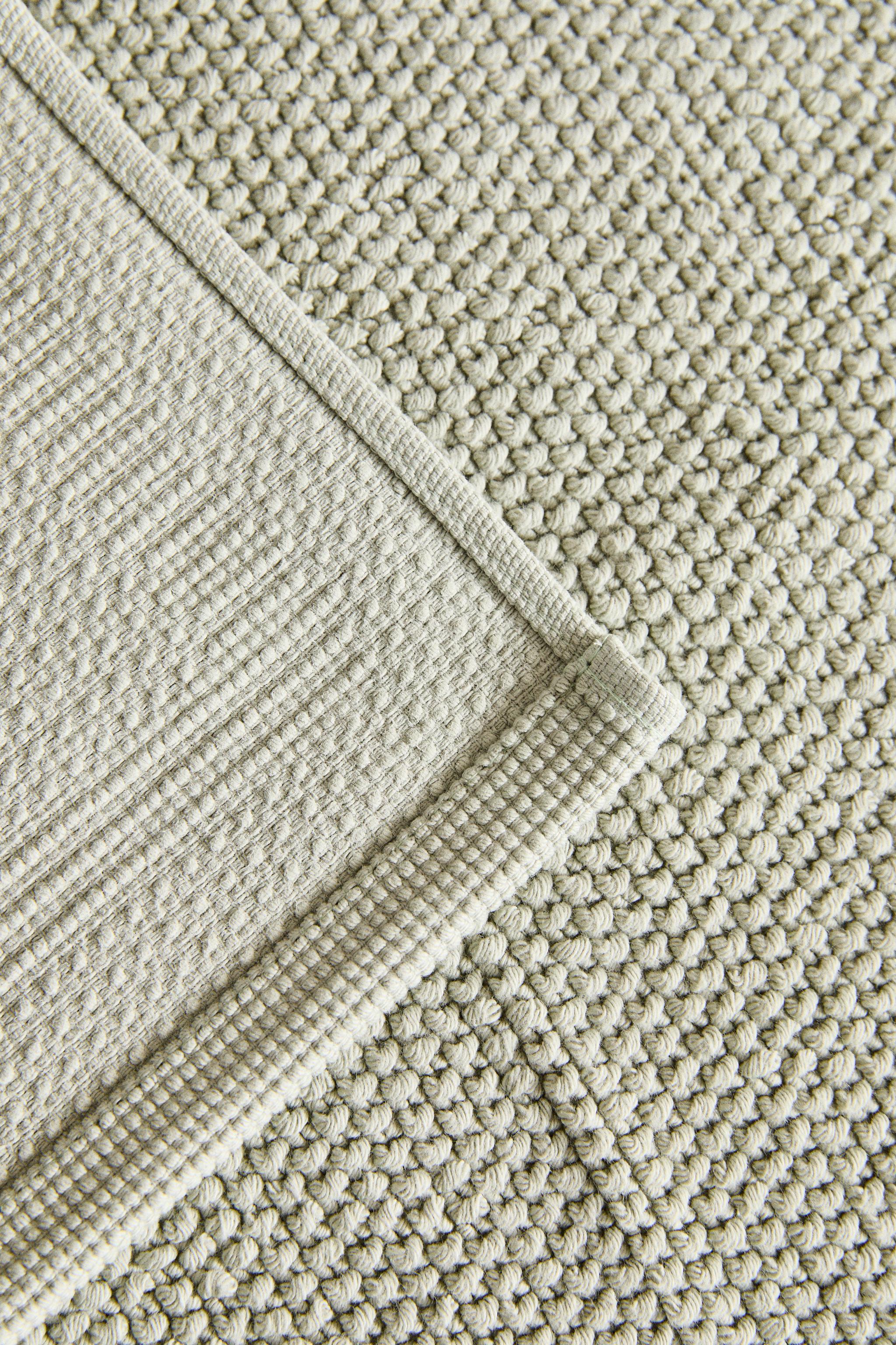 NON-SLIP COTTON BATH MAT