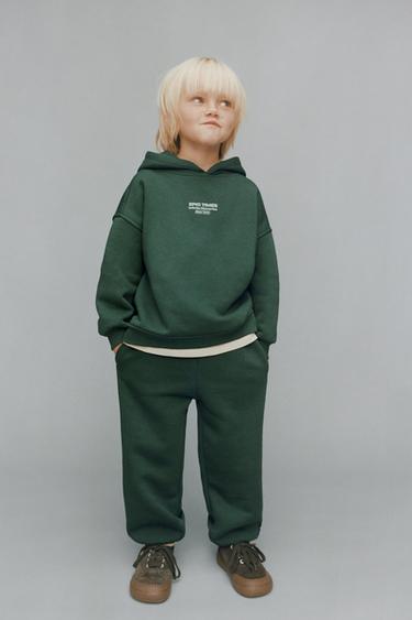 JOGGER SWEATSUIT - Green by Zara