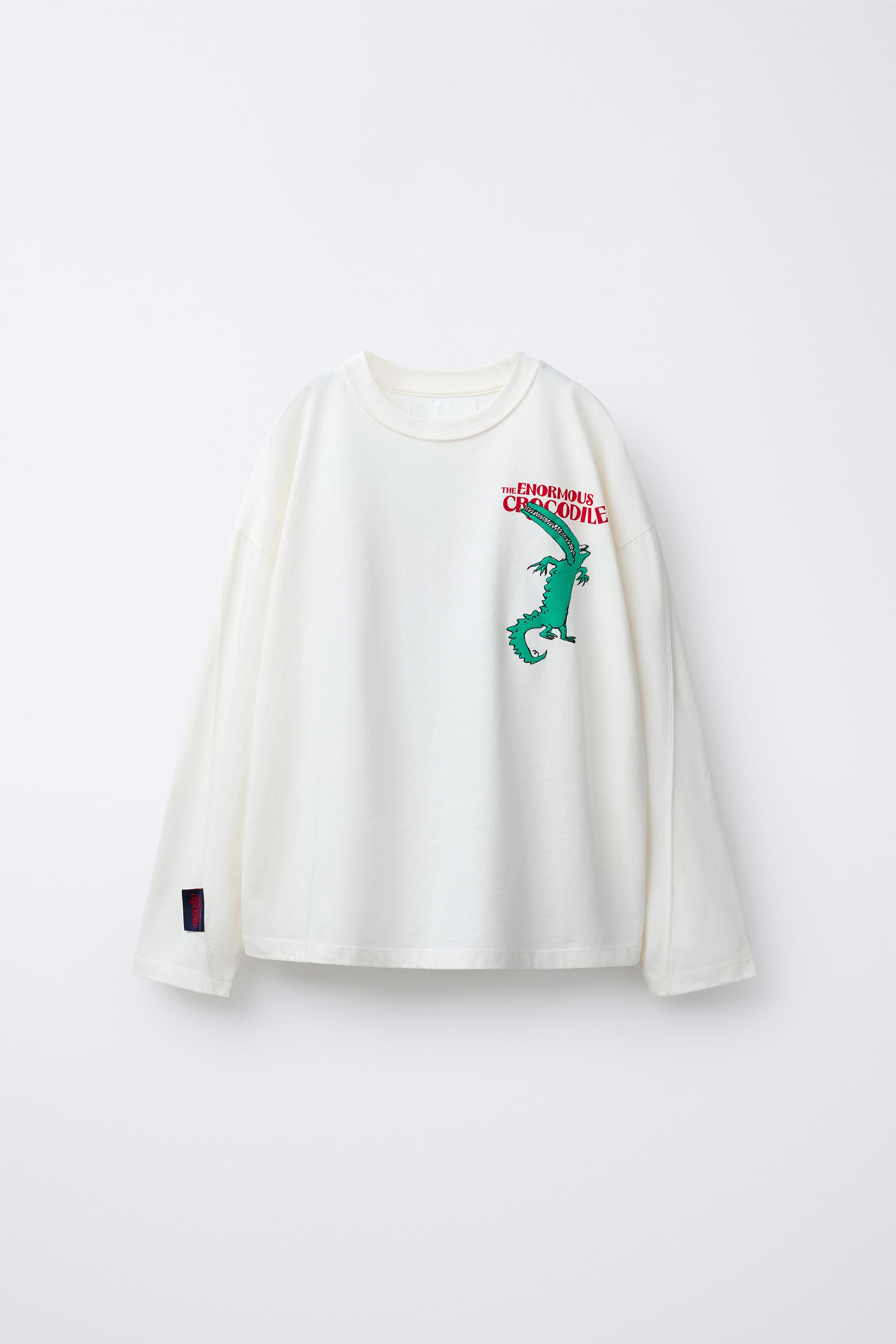 T-SHIRT IMPRIMÉ THE ENORMOUS CROCODILE ROALD DAHL ©