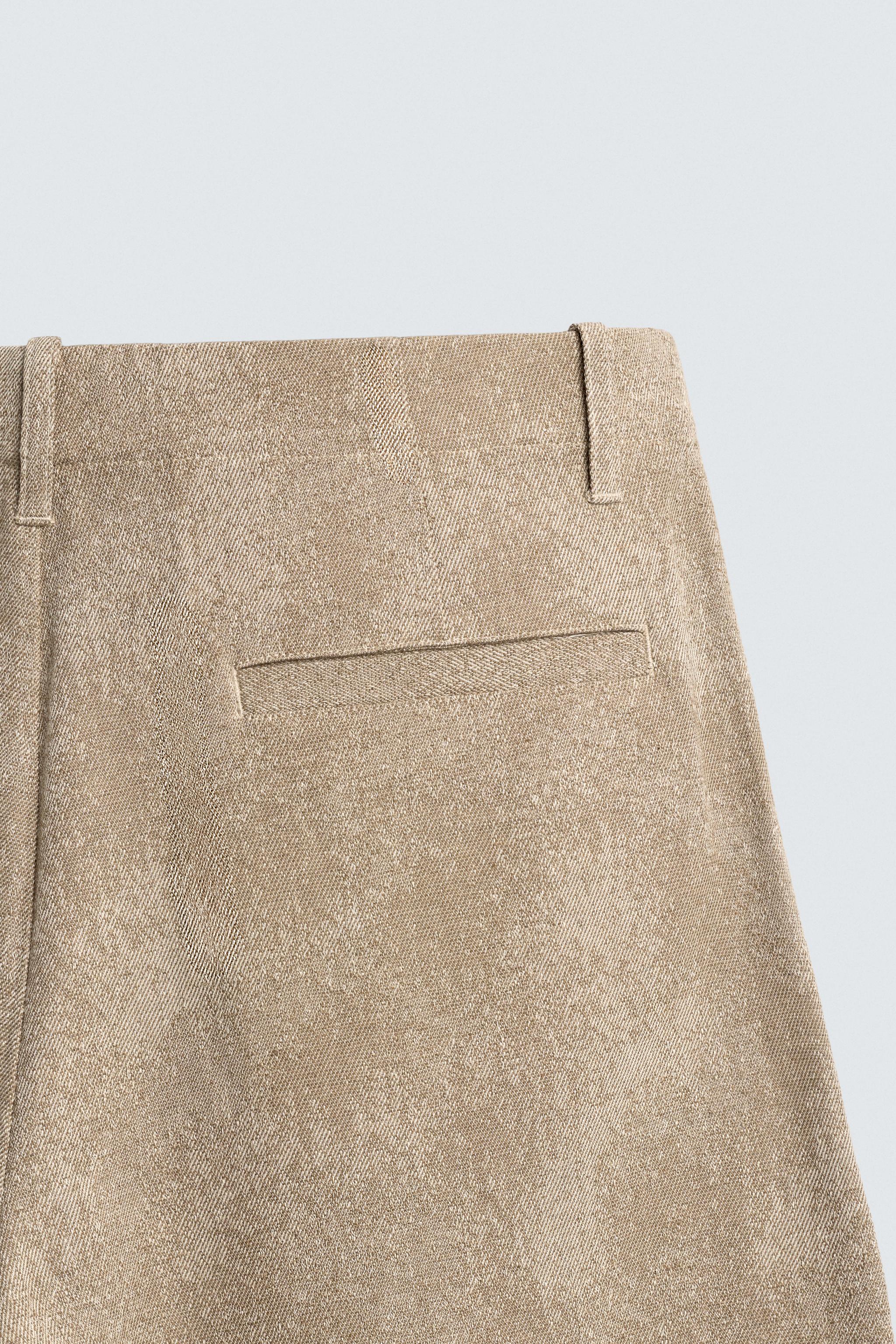 JACQUARD RELAXED FIT CHINO PANTS