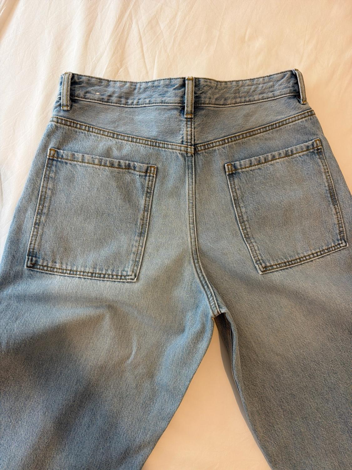 TAPERED WIDE-LEG JEANS - Image 3