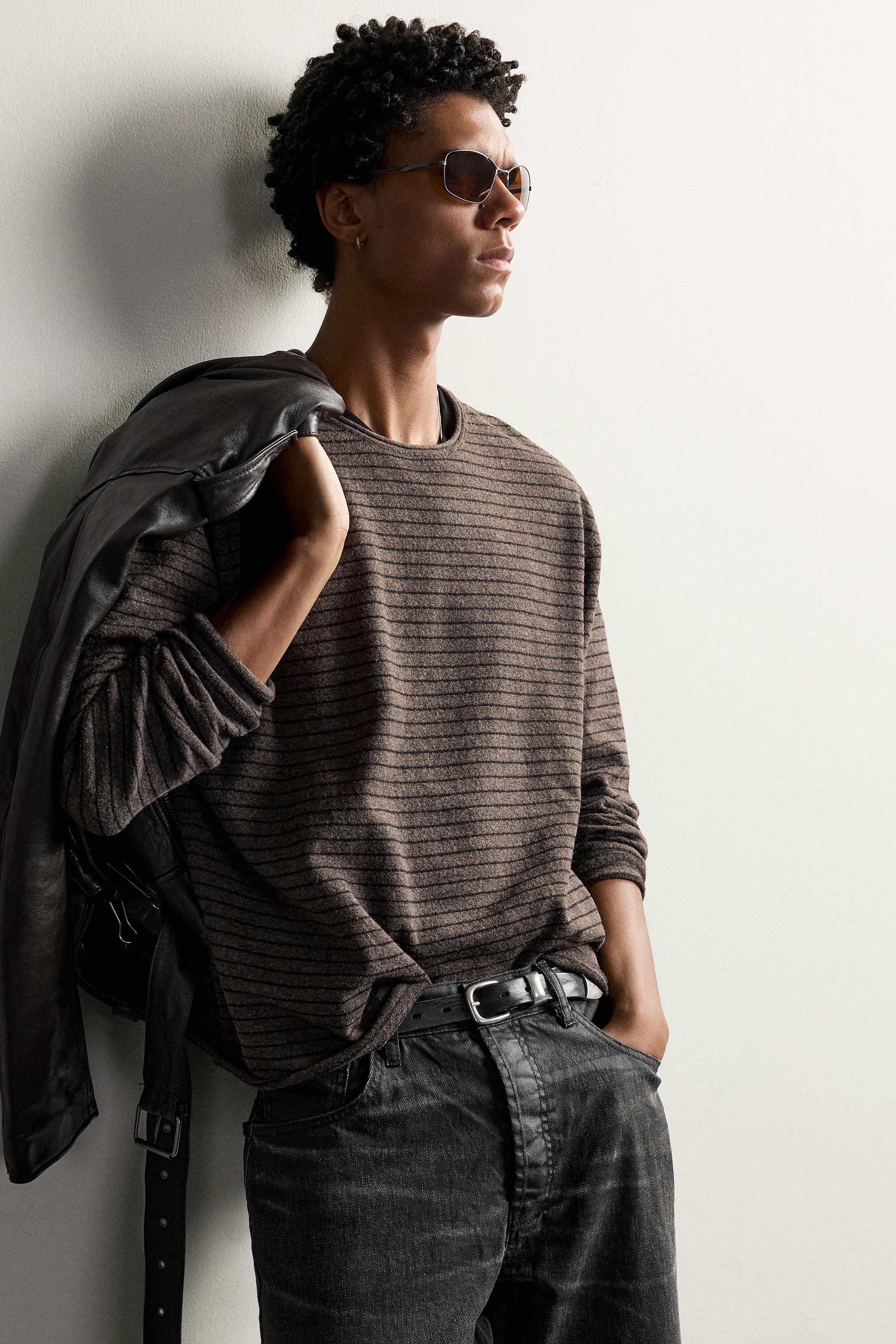 PULL RELAXED FIT À RAYURES