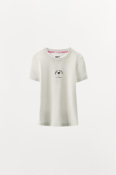 CAMISETA FILIPE JARDIM X ZARA - Branco-marfim da Zara