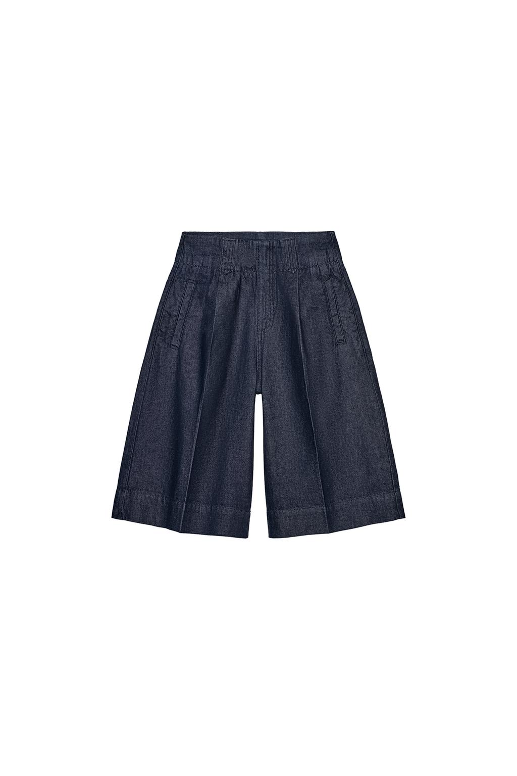 LONG PLEATED SHORTS - image 3