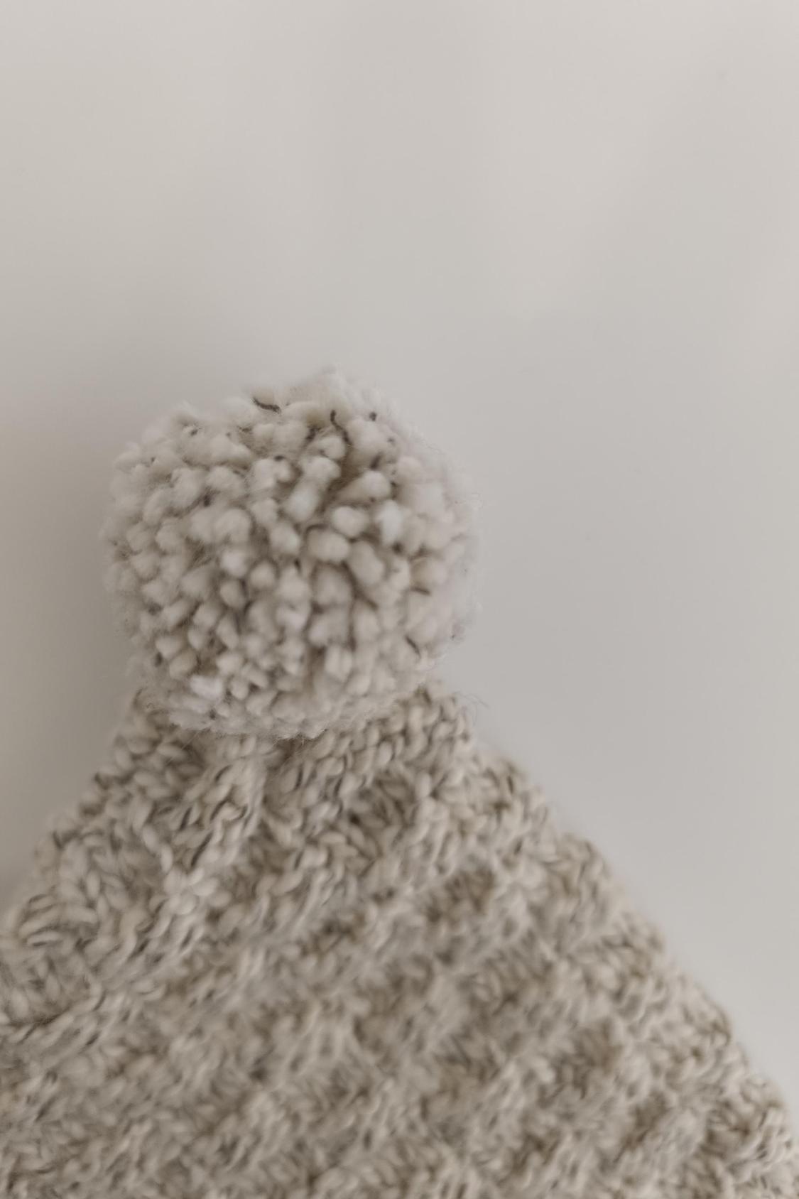 TEXTURED KNIT HAT - Image 4