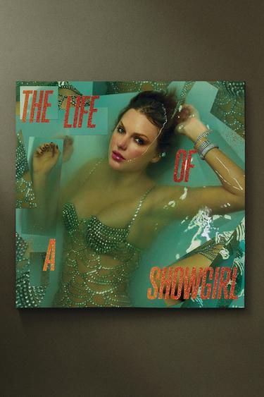 Zara GRAMOFONSKA PLOČA TAYLOR SWIFT: THE LIFE OF A SHOWGIRL – raznobojno