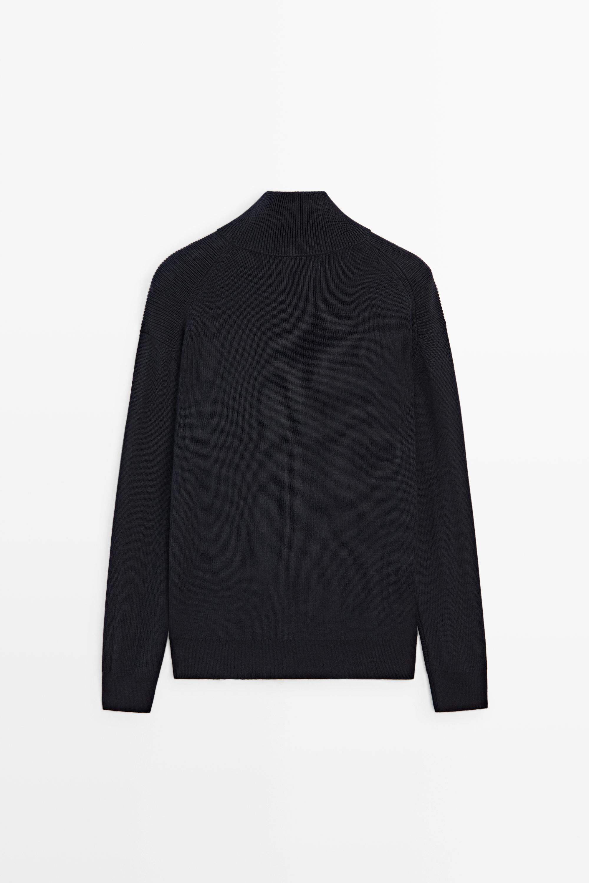 Cardigan en maille côtelée 100 % coton