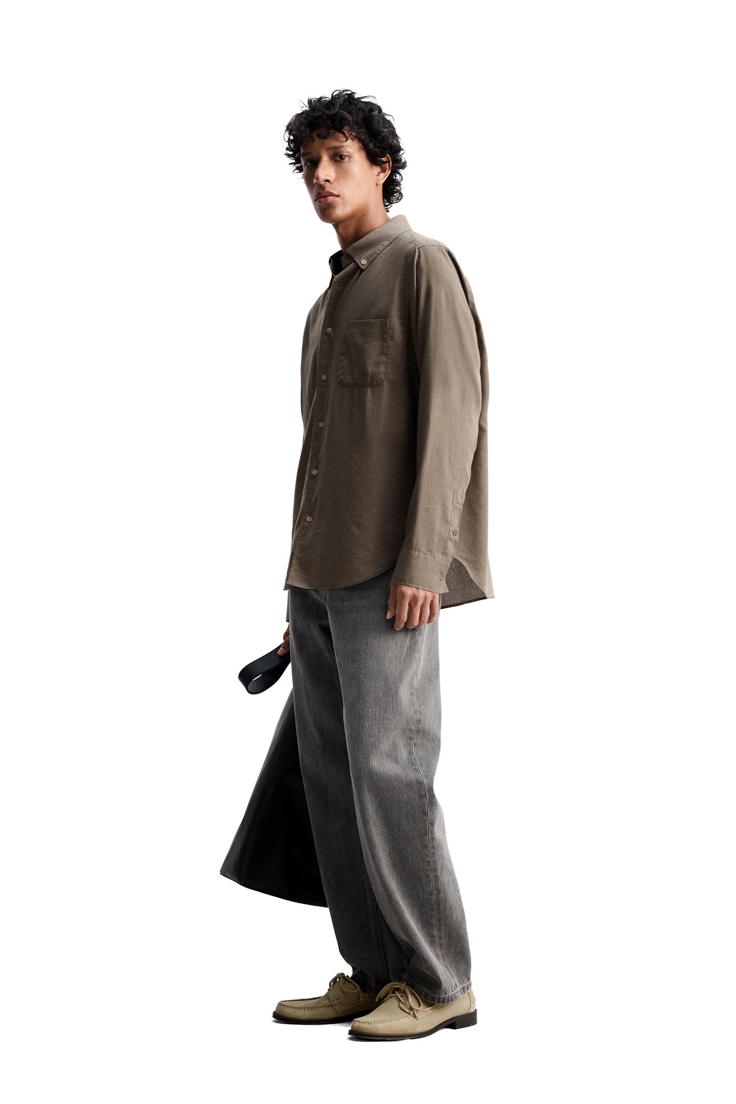 CAMICIA COTONE - LYOCELL