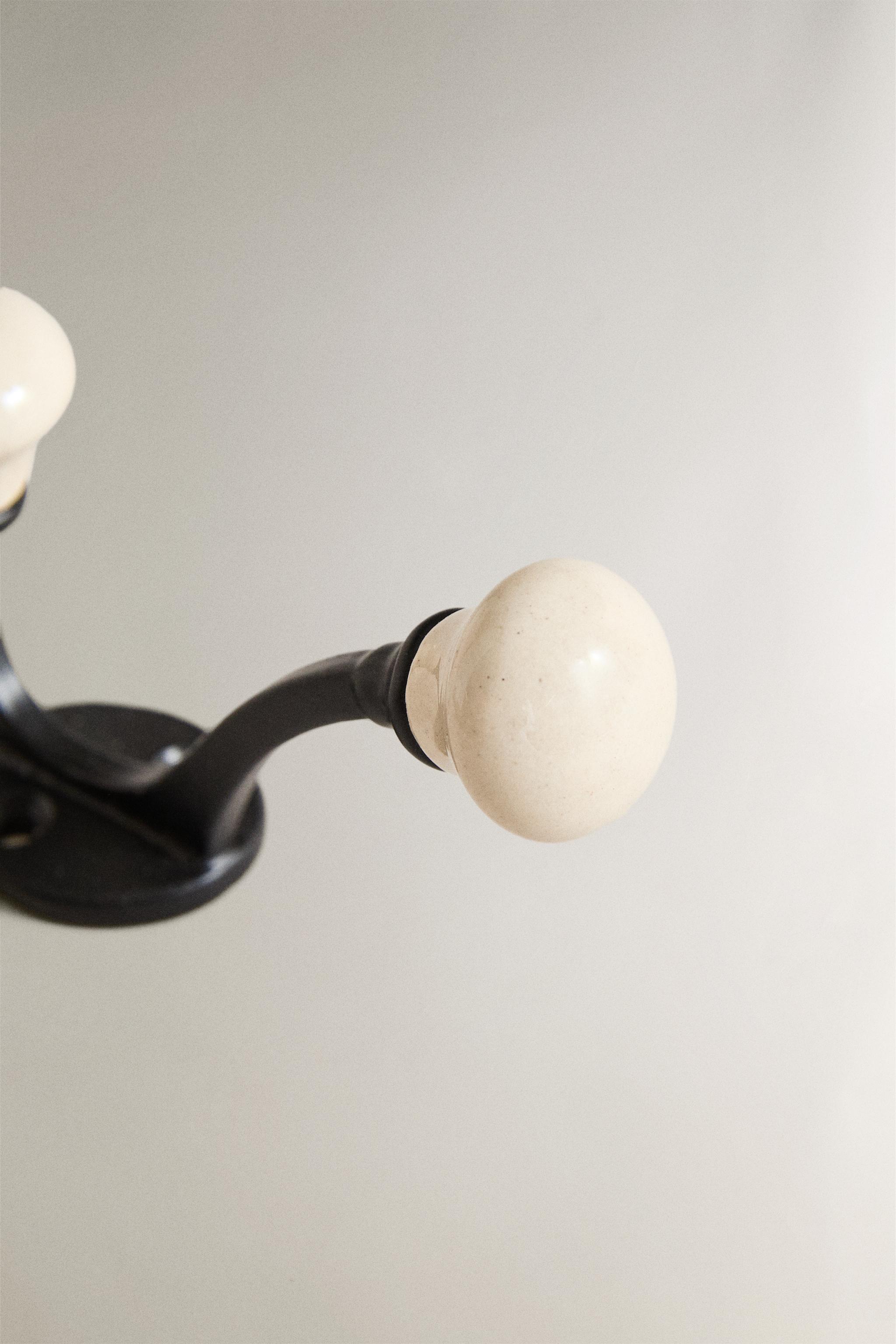 CERAMIC HOOK — Gray