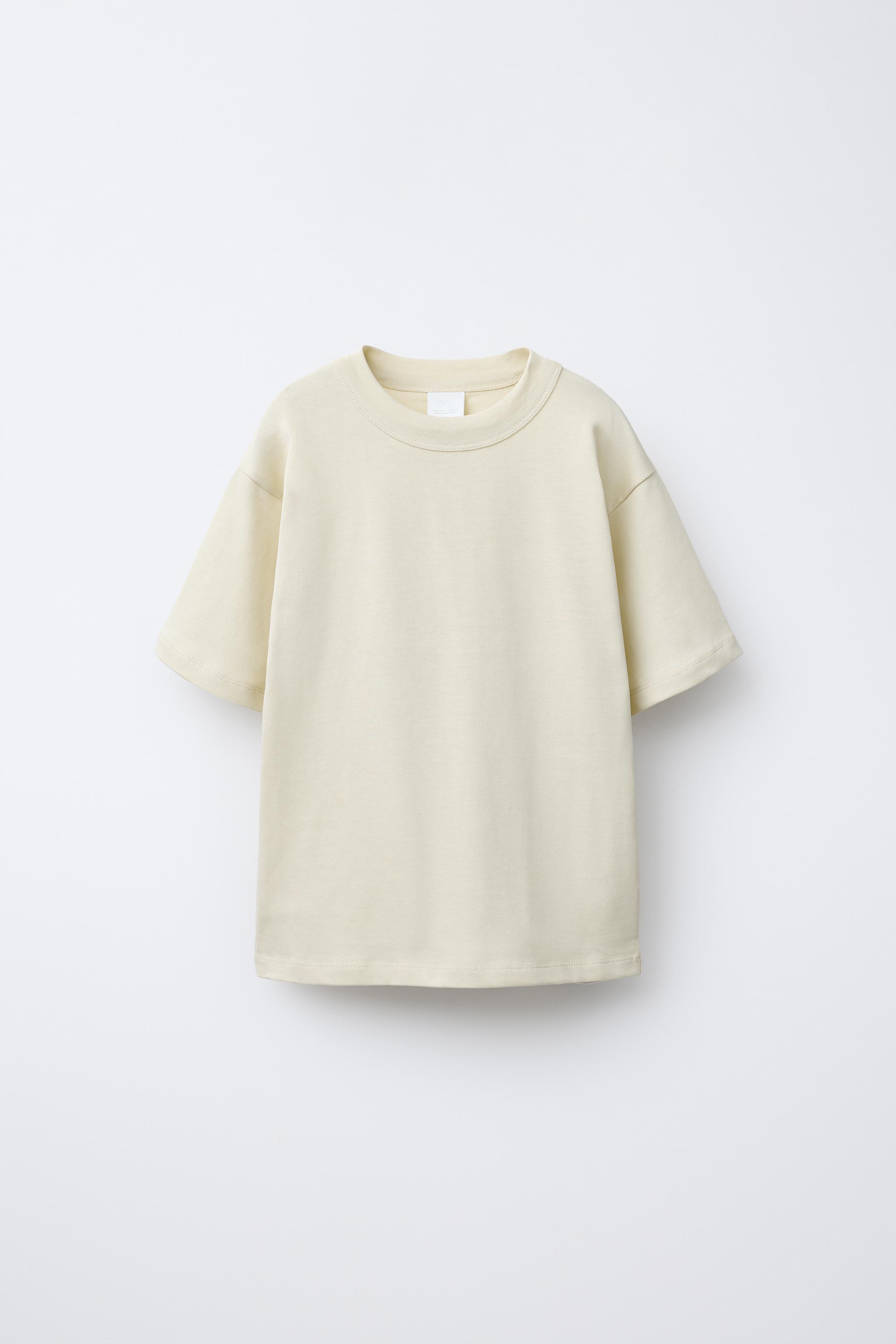 PLAIN T-SHIRT WITH LABEL
