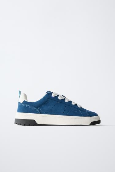 SKATER PLIMSOLLS - Blue by Zara