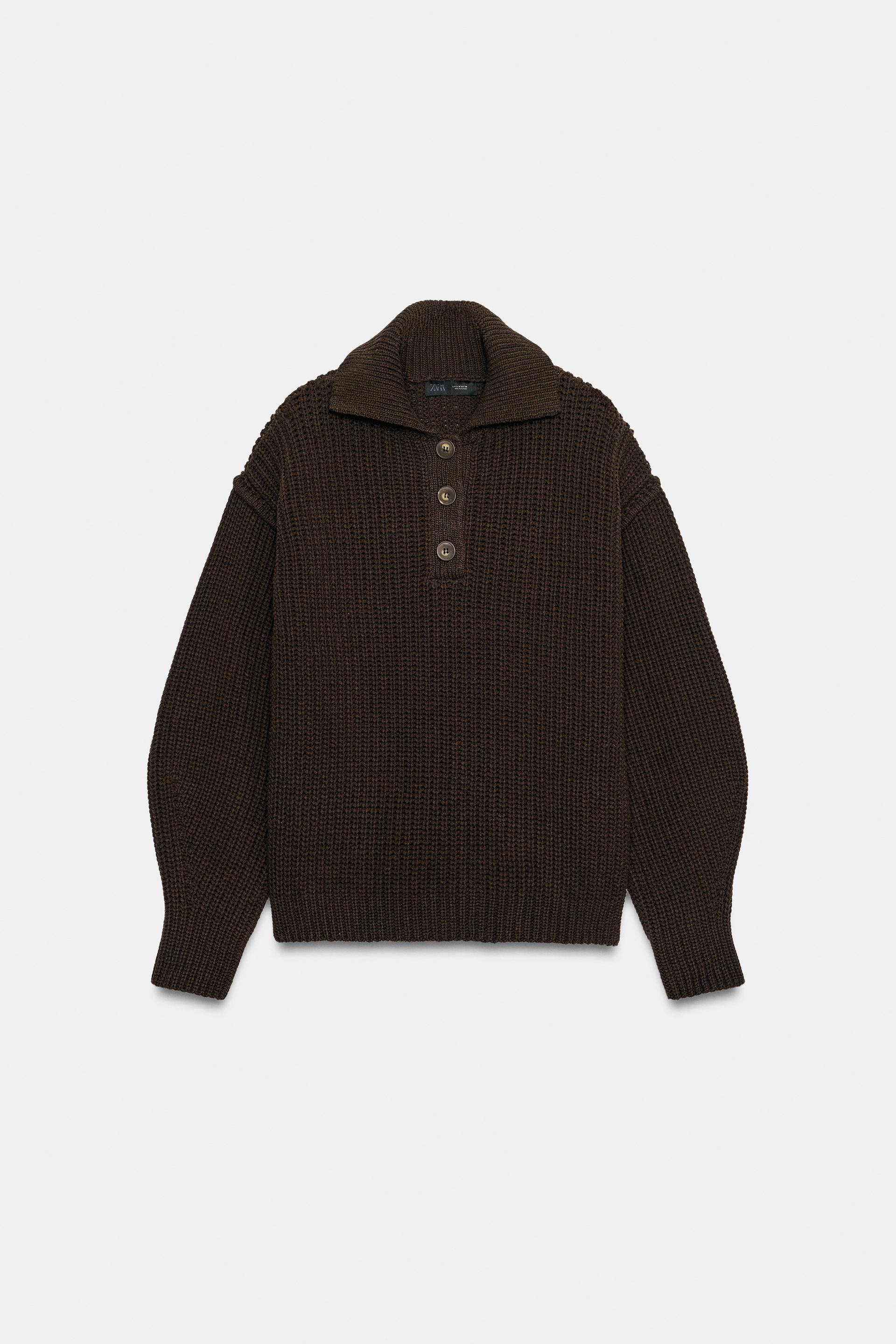 KNIT POLO SWEATER thumbnail 6